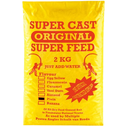 Supercast Super Feed - Various Flavours - Plain Feed 1.2KG