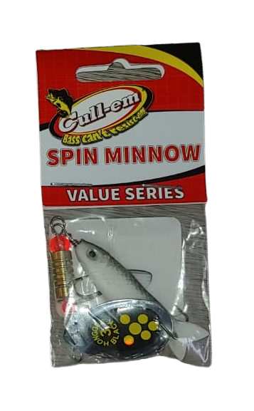 Cull-em Spin Minnow Value Series - Fsh / #2