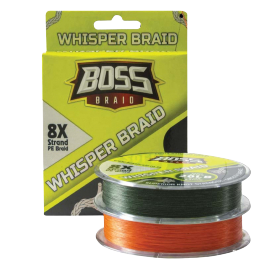 Boss Braid Wisper 8x - 30 LB / GREEN / 600 m