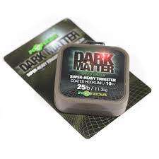 Korda Dark Matter Tungsten Coated Braid Weed Grn 25lb 10m