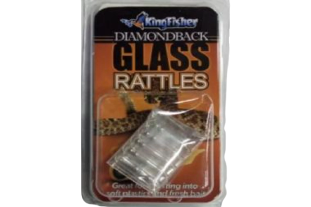 KingFisher Diamondback Glass Rattle