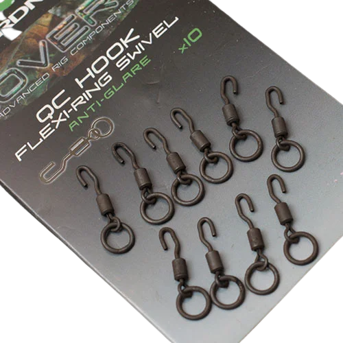 Gardner QC Flexi Ring Hook Swivels