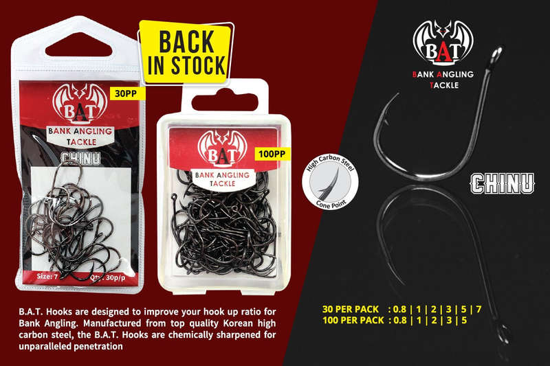 BAT Chinu Carp Hooks Papgooi