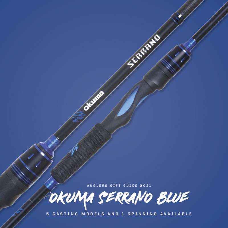 Okuma Serrano Blue Casting Rod