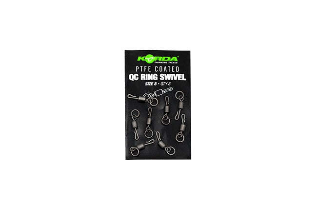 Korda Ptfe QC Ring Swivel SZ8