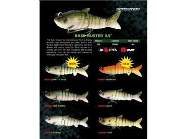 Sensation Bass Buster 3"