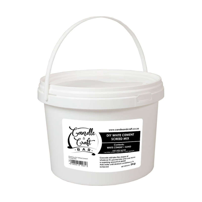 DIY White Cement Screed Mix