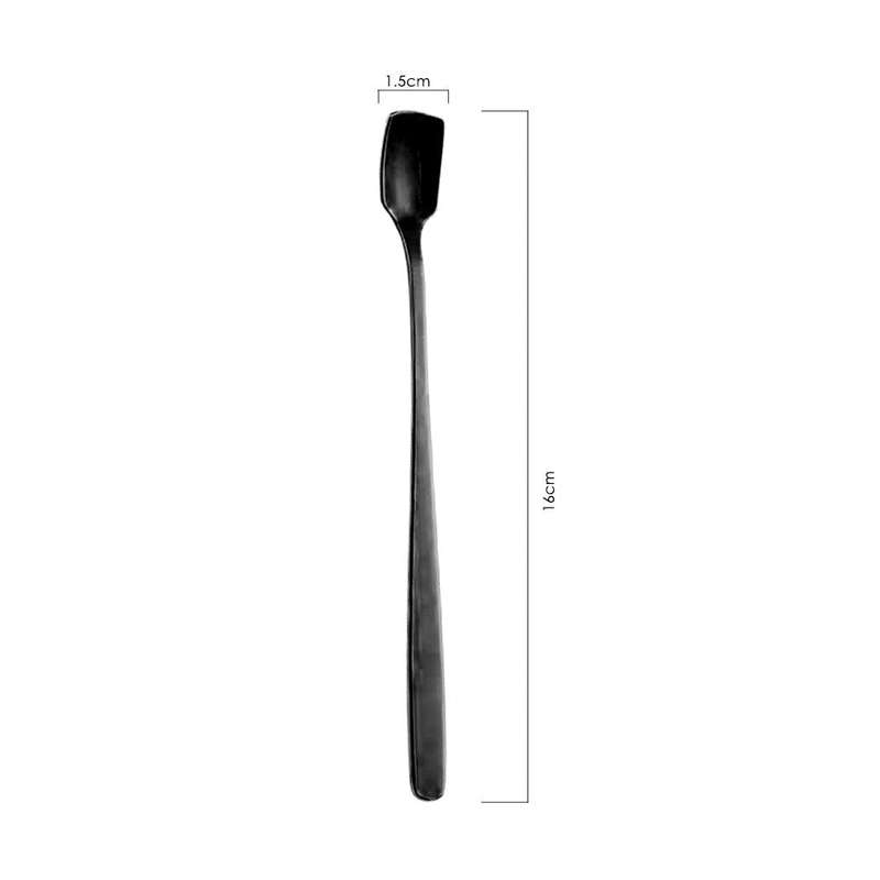 Black Long Handle Stirring Spoon