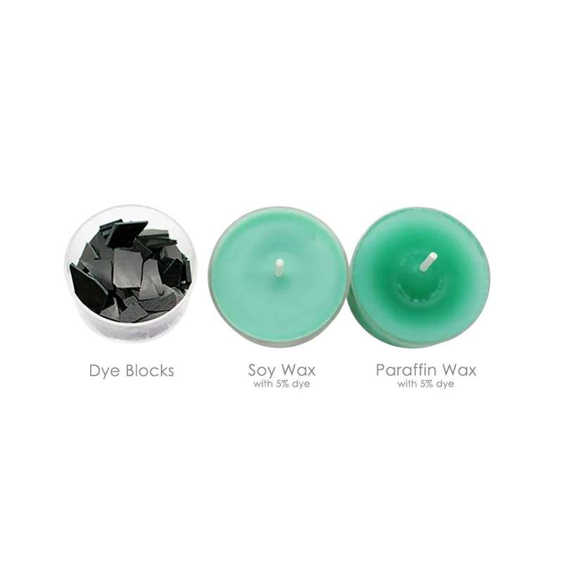 Candle Bold Color Dye Blocks - Christmas Green