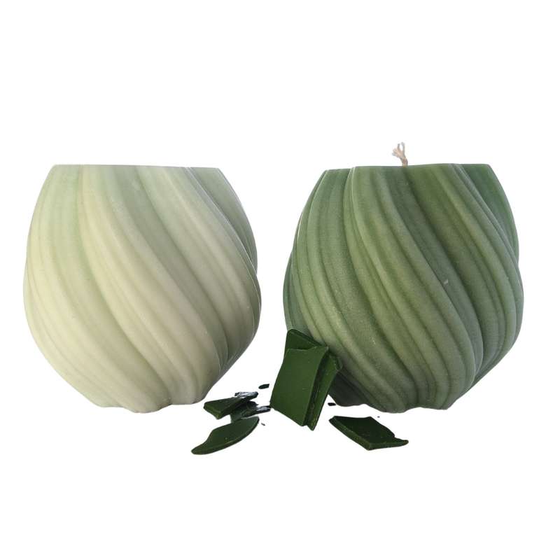 Candle Soft Color Dye Blocks - Olive Green