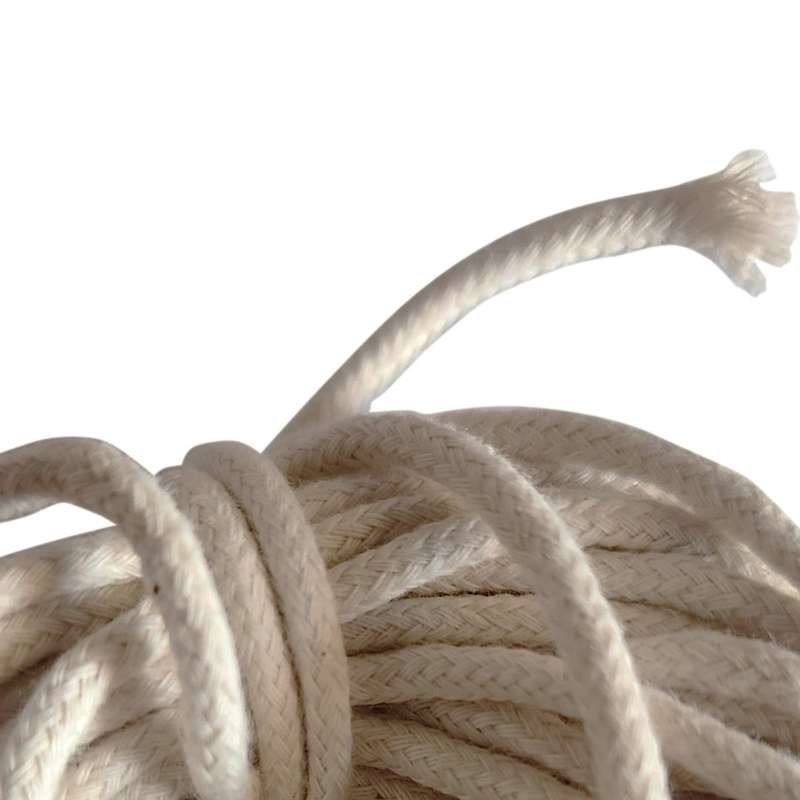 Round Candle Wick - Unwaxed: 2mm x 5m