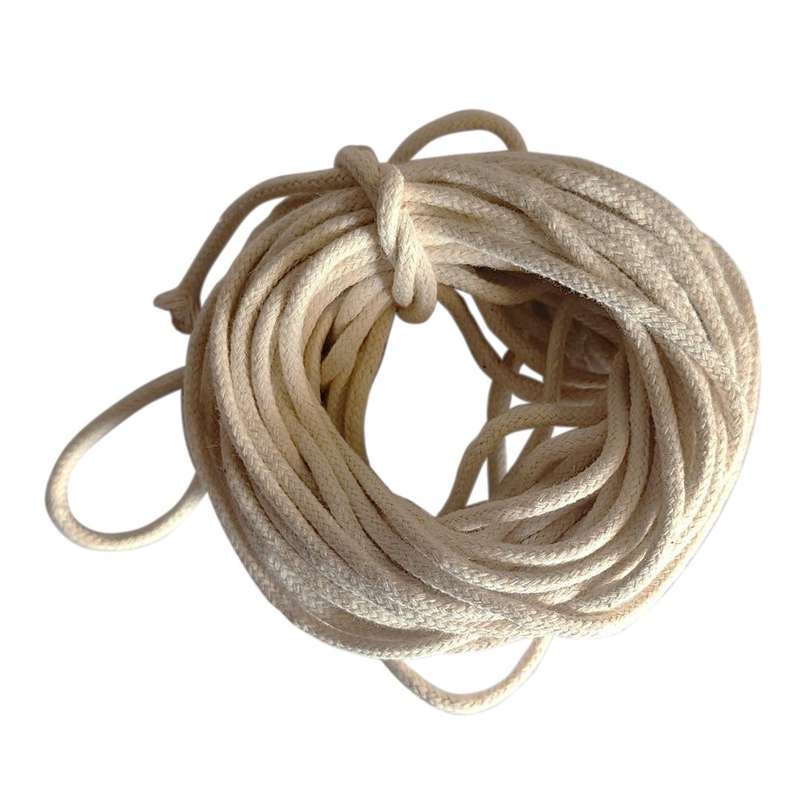 Round Candle Wick - Unwaxed: 3mm x 5m