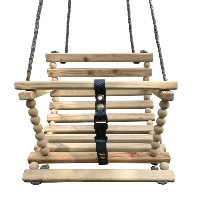 Handcrafted Wooden Baby / Toddler Swing