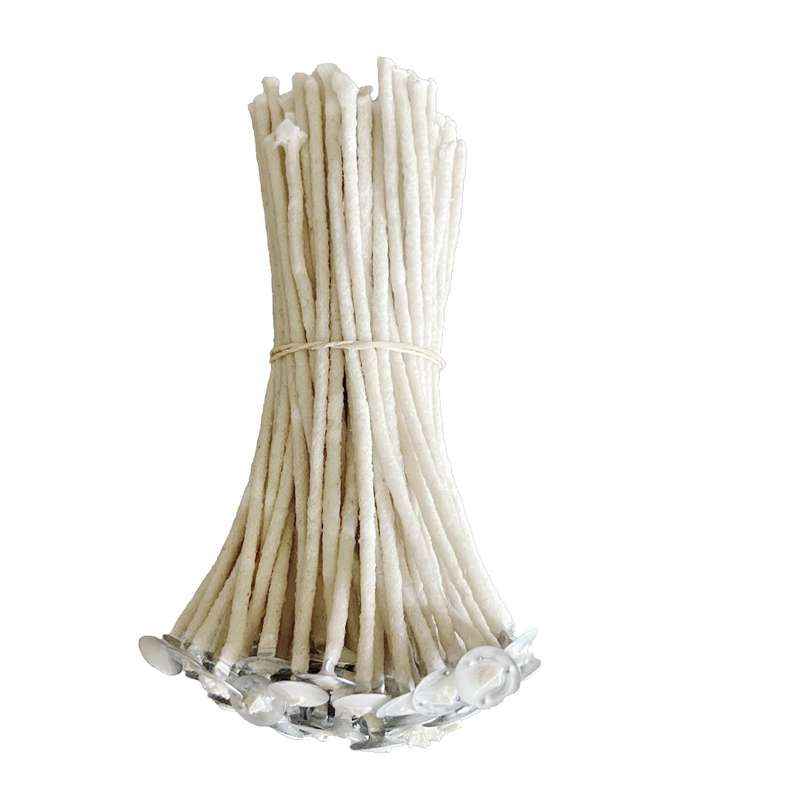 Handmade Pre-Waxed & Tabbed Candle Wicks - 2mm x 15cm - 20 Piece