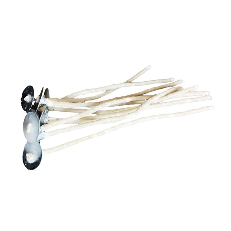 Handmade Pre-Waxed & Tabbed Candle Wicks - 3mm x 10cm - 20 Piece