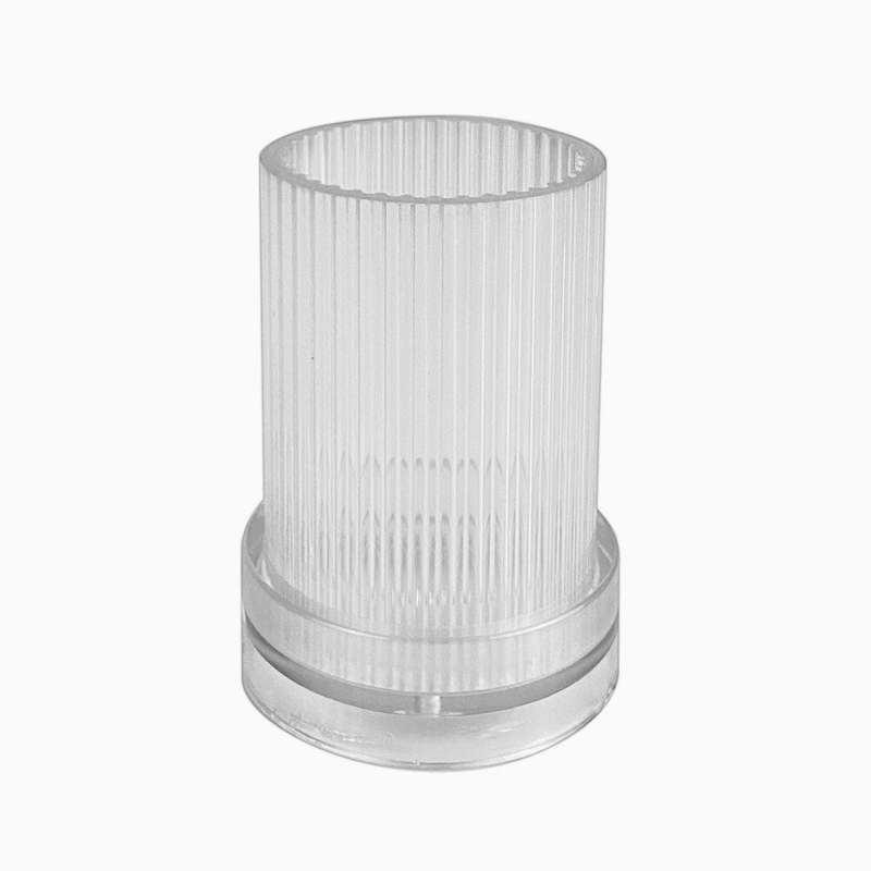 Hard Plastic Pillar Candle Mold 8.5cm