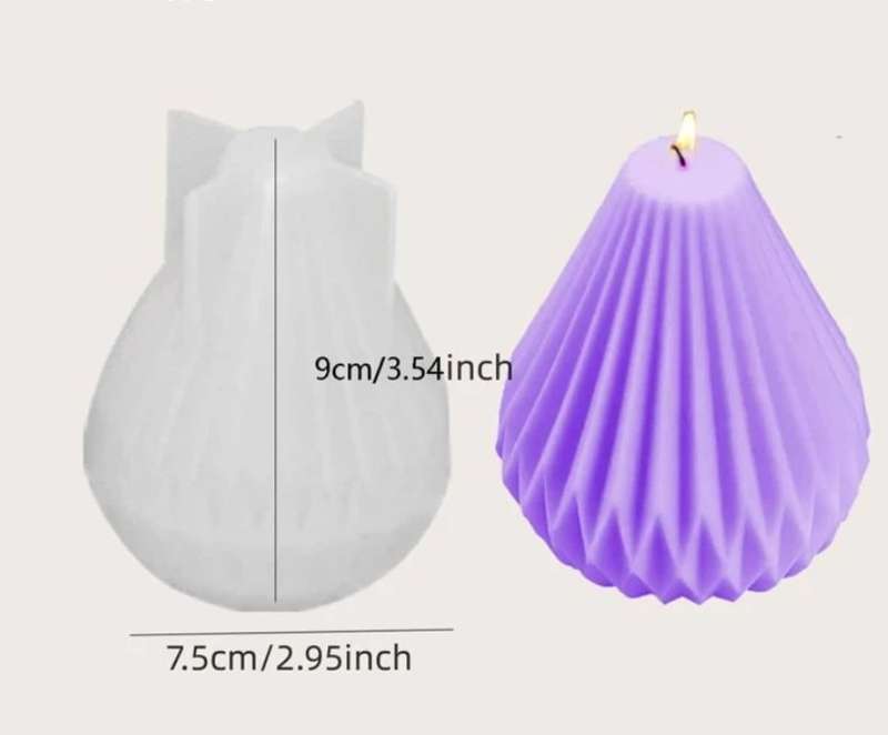 Silicone Mold Pear-Shaped