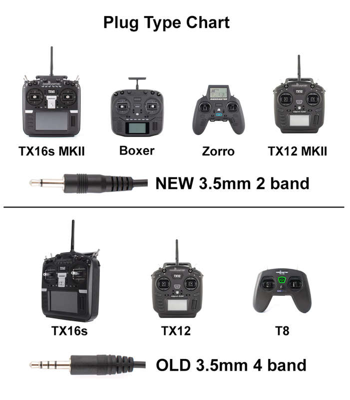 Trainer Cable Set for RadioMaster Radios