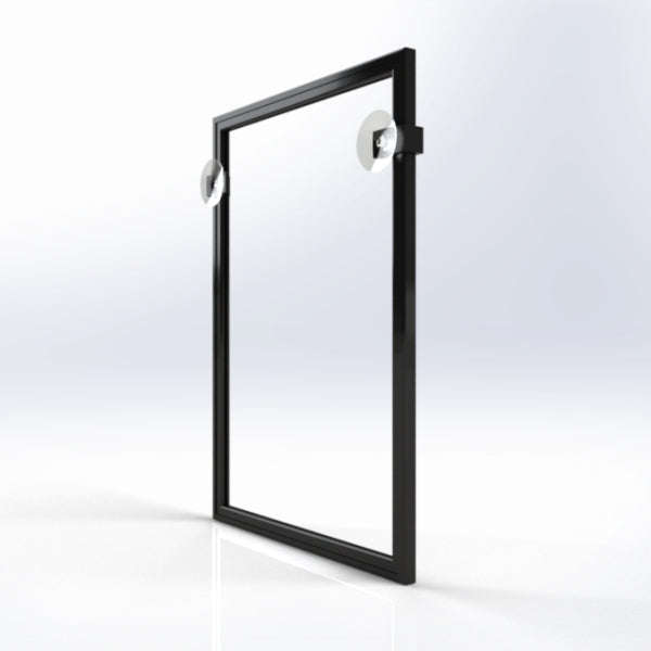 Frame with Sleeve and Suction Cups