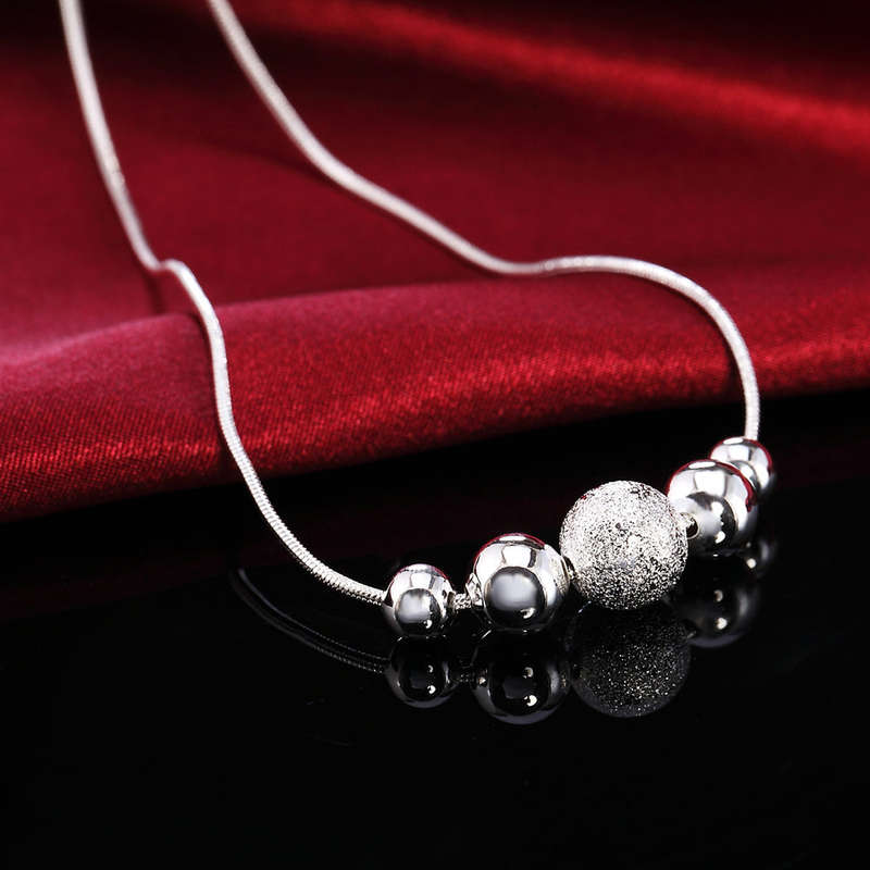 Sexy Sterling Silver filled ladies draped Necklace