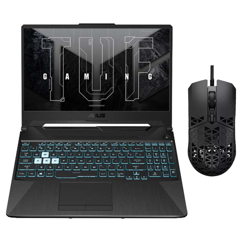 ASUS F15 Core i5 TUF Gaming Laptop With 16GB RAM/512GB SSD & M4 Air Mouse