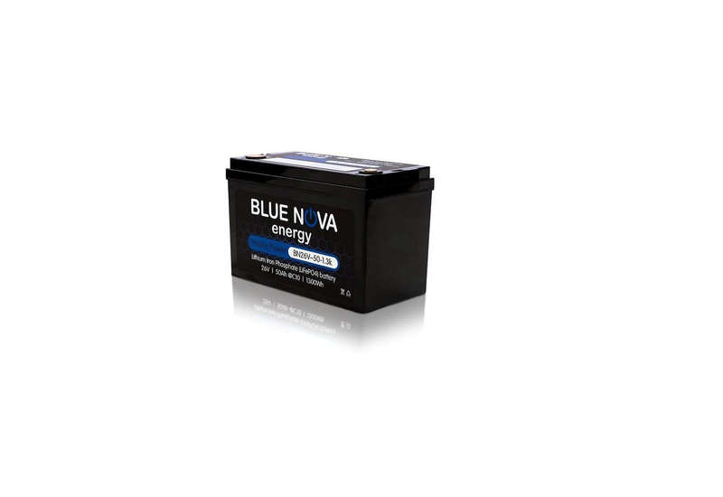 Blue Nova 26V 50A 1.3KW LIFePO4