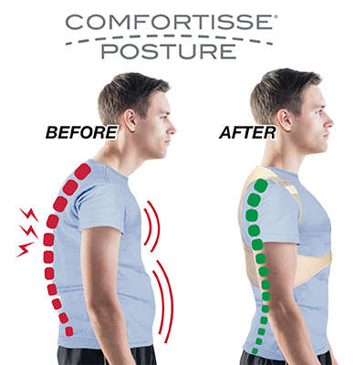 Straighten up your posture and relieve back, shoulder and neck pain - Small / Medium