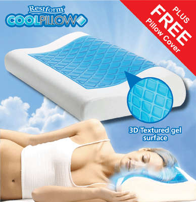 Restform Cool Pillow - Discover the innovative new pillow that keeps you c... - Restform Cool Pillow