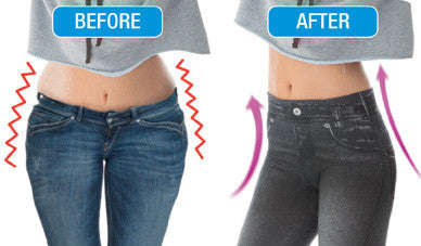 Slim Jeggings - Instantly Slimmer Legs, Thighs and Bum - XX Large / XXX Large (18 - 22) 92cm length