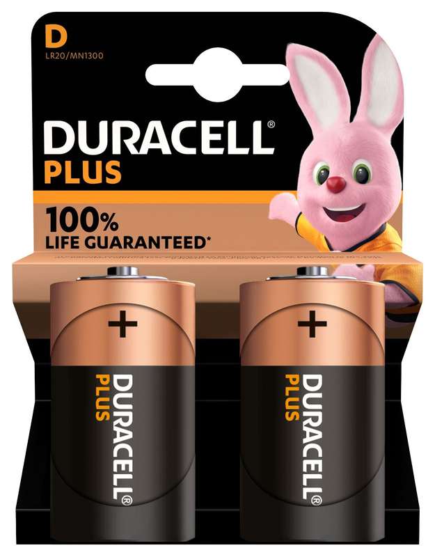 Duracell Mainline Plus batteries