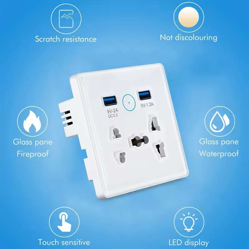 Universal Smart wall plug
