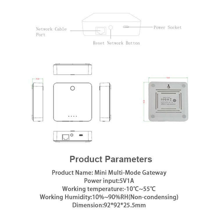 Zigbee Gateway with LAN