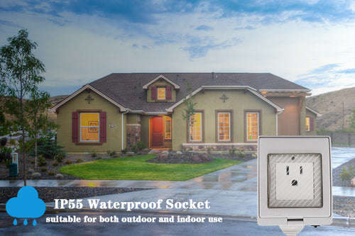Waterproof WiFi Wall Socket