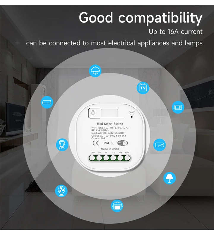 16A WiFi switch