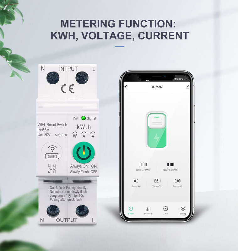 63A WiFi 2P switch