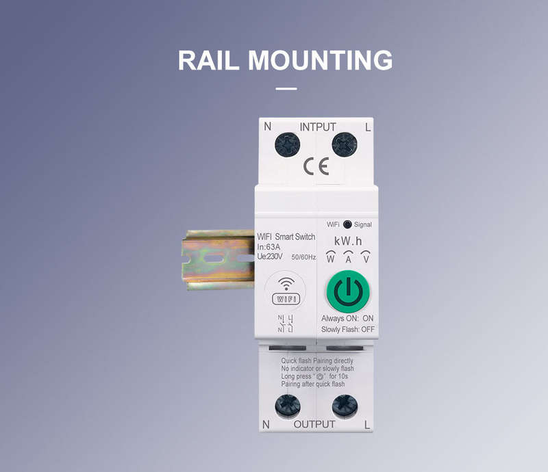 63A WiFi 2P switch