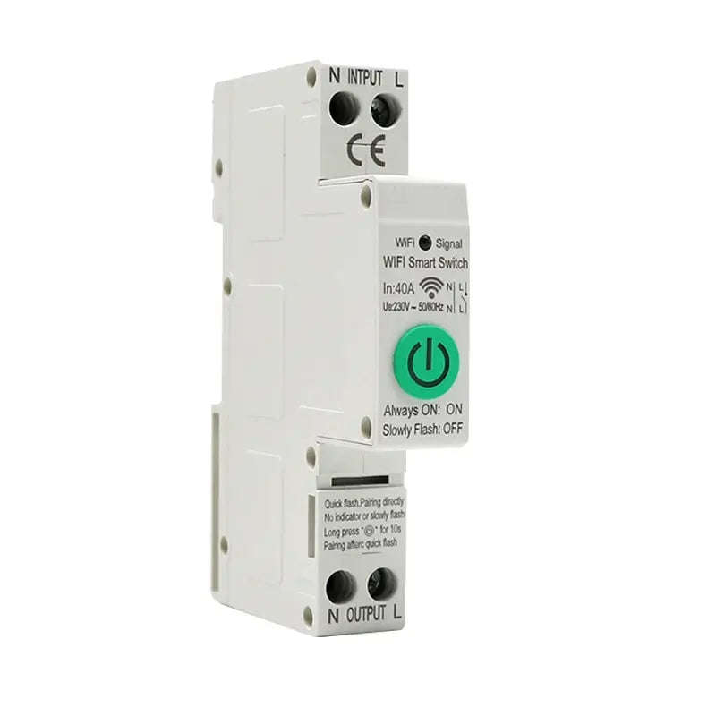 40A WiFi 1P+N switch