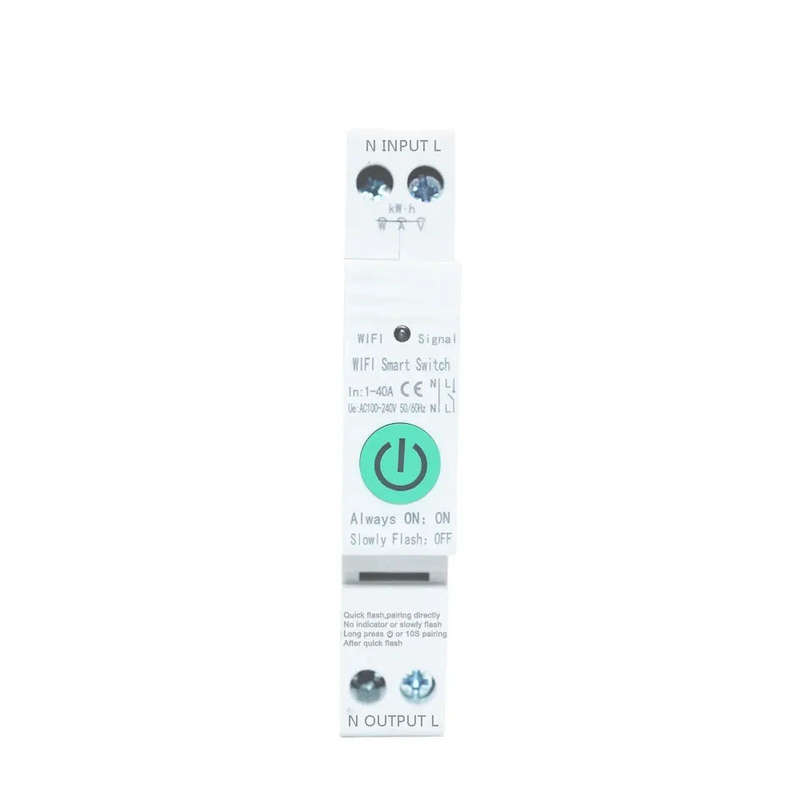 40A WiFi 1P+N switch