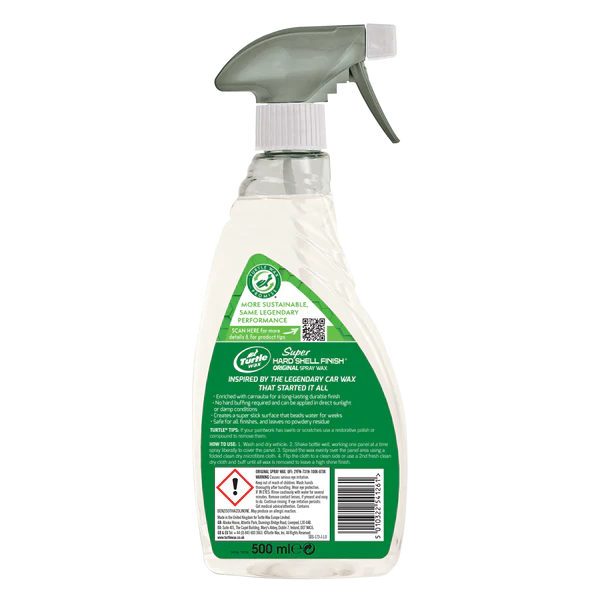 Turtle Wax Super Hard Shell Finish Original Spray Wax