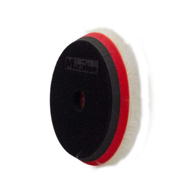 MaxShine Wool Cutting Pad - Torsional Rubber Backed