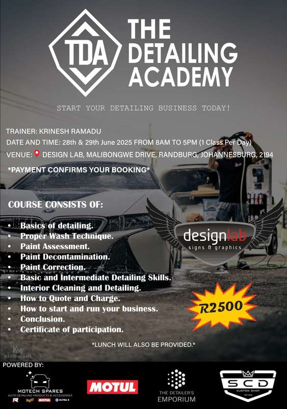 The Detailing Academy - JHB