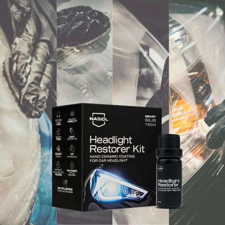 Nasiol Headlight Restorer Kit
