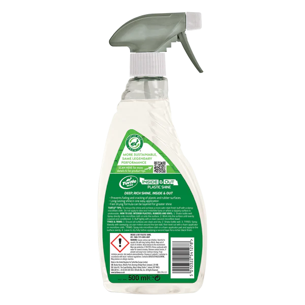 Turtle Wax Promise Inside & Out Plastic Shine 500ml
