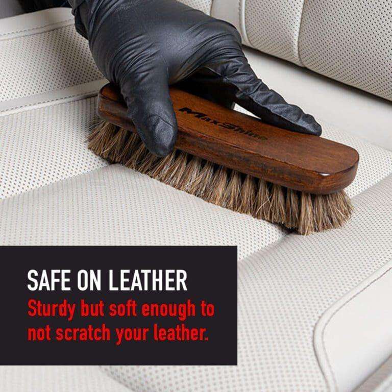 MaxShine Horsehair Cleaning Brush - Small & Large