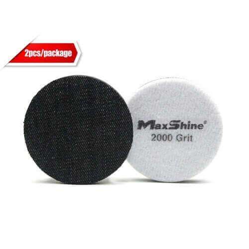 MaxShine 2000 Denim Orange Peel Pads Twin Pack