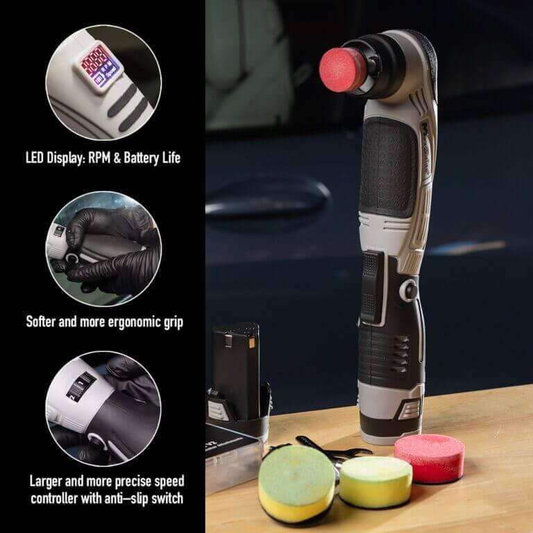 MaxShine Hybrid Mini Cordless Polisher V2
