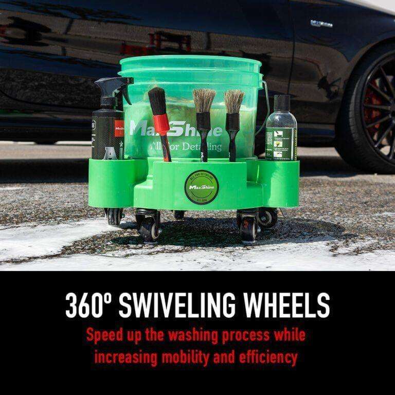 Maxshine Rolling Bucket Dolly - Single