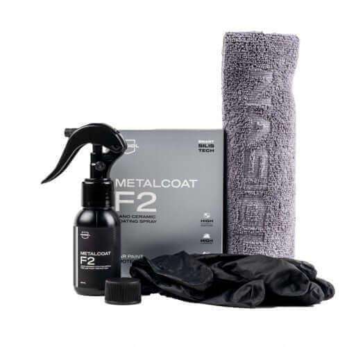 Nasiol Metalcoat F2: Nano Ceramic Coating Spray Kit - 1 yr+