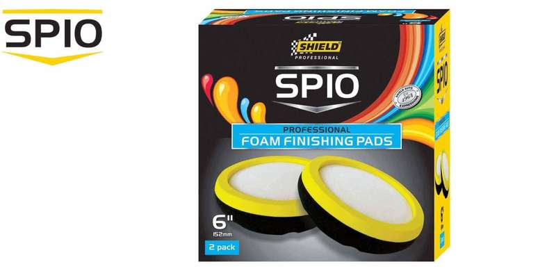 Shield Professional Foam Finishing Pad 6" (SP10) (Dual Pack)
