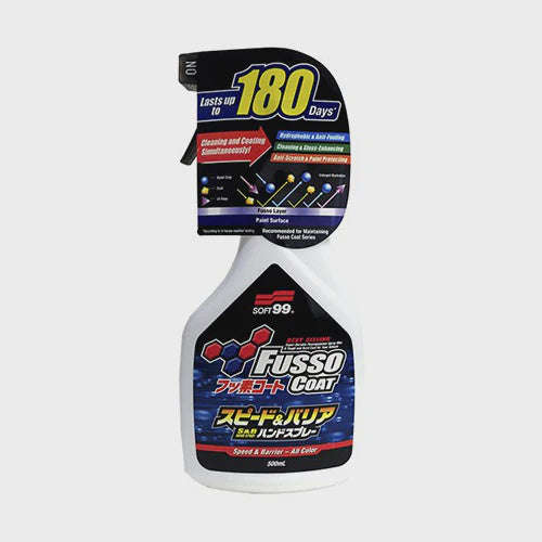 SOFT99 FUSSO Coat Speed Barrier Detailer